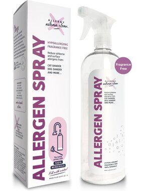 Allergen Spray for Allergy Relief | 33oz Pet & Dust Allergy Cleaner, Just Add